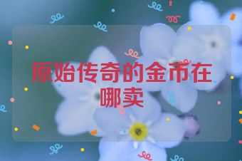 原始传奇的金币在哪卖