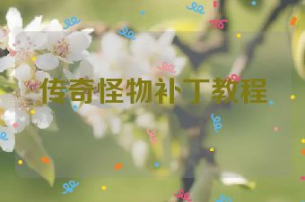 传奇怪物补丁教程